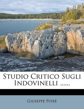 portada Studio Critico Sugli Indovinelli ...... (en Italiano)