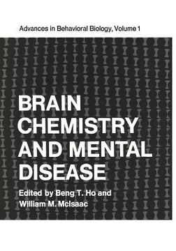portada Brain Chemistry and Mental Disease: Proceedings of a Symposium on Brain Chemistry and Mental Disease Held at the Texas Research Institute, Houston, Te (in English)