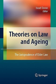 portada theories on law and ageing: the jurisprudence of elder law (en Inglés)