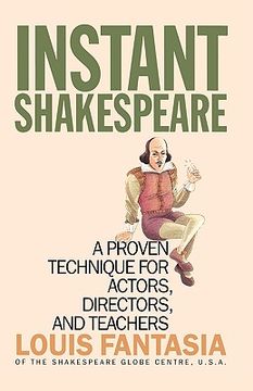 portada instant shakespeare: a proven technique for actors, directors, and teachers (in English)