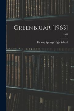 portada Greenbriar [1963]; 1963 (en Inglés)