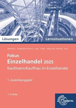 portada Lernsituationen Einzelhandel, 1. Ausbildungsjahr. Lösungen zu 91925 (in German)