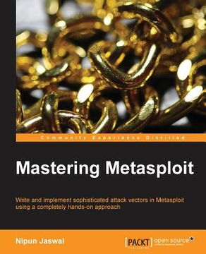 portada Mastering Metasploit (en Inglés)