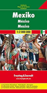 portada Mexico f&b (R): Wegenkaart 1: 2 000 000 (en Inglés)