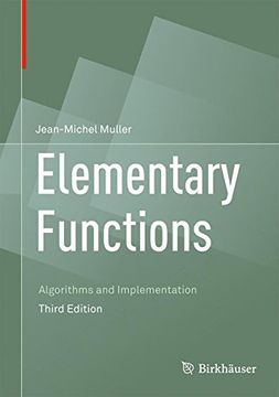 portada Elementary Functions: Algorithms and Implementation
