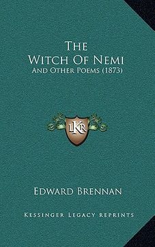 portada the witch of nemi: and other poems (1873) (en Inglés)