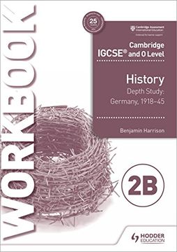 portada Cambridge Igcse and o Level History Workbook 2b - Depth Study: G (en Inglés)
