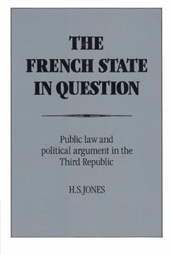 portada The French State in Question (en Inglés)
