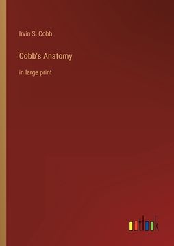 portada Cobb's Anatomy: in large print (en Inglés)