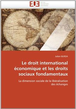 portada Le Droit International Economique Et Les Droits Sociaux Fondamentaux