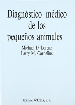 portada diagnóstico médico de los pequeños animales.