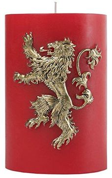 portada Vela Game Of Thrones House Lannister Sculpted Insignia (in English)