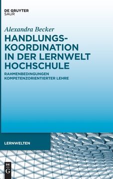 portada Handlungskoordination in der Lernwelt Hochschule (en Alemán)