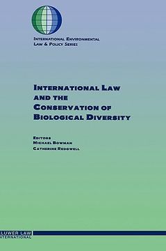 portada international law and the conservation of biological diversity (en Inglés)