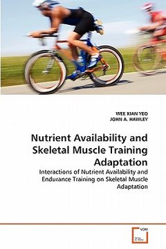 portada nutrient availability and skeletal muscle training adaptation (en Inglés)