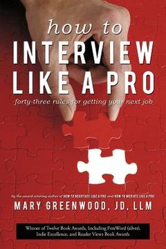 portada how to interview like a pro