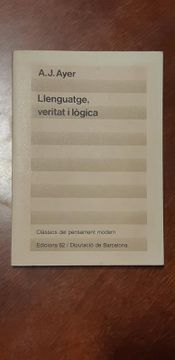 portada Llenguatge, Veritat i Lògica (en Catalá)