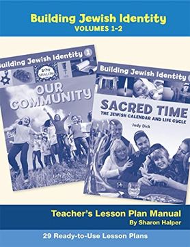 portada Building Jewish Identity Lesson Plan Manual (Vol 1 & 2) (en Inglés)