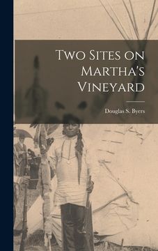 portada Two Sites on Martha's Vineyard (en Inglés)