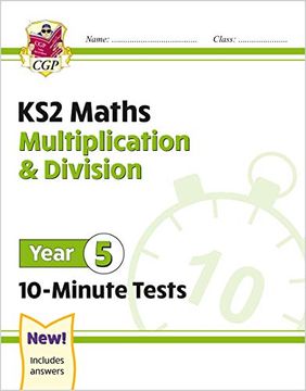 portada New ks2 Maths 10-Minute Tests: Multiplication & Division - Year 5 (en Inglés)