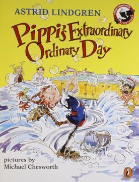 portada Pippi's Extraordinary Ordinary day (Pippi Longstocking) (in English)
