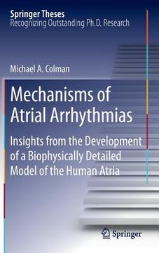portada Mechanisms of Atrial Arrhythmias: Insights from the Development of a Biophysically Detailed Model of the Human Atria (en Inglés)