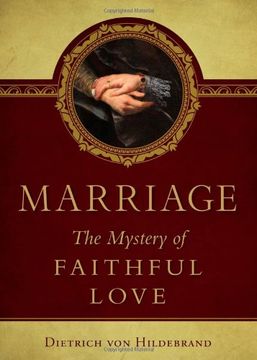 portada Marriage: The Mystery of Faithful Love (in English)