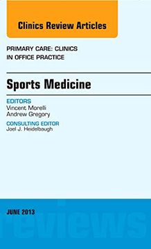 portada Sports Medicine, an Issue of Primary Care Clinics in Office Practice: Volume 40-2 (en Inglés)