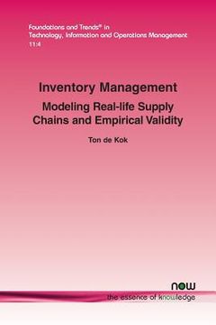 portada Inventory Management: Modeling Real-life Supply Chains and Empirical Validity