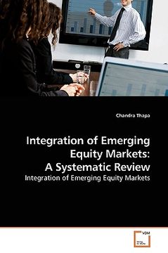 portada integration of emerging equity markets: a systematic review (en Inglés)