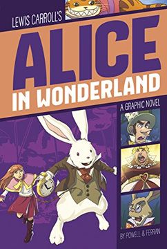 portada Alice in Wonderland (Graphic Revolve: Common Core Editions) (en Inglés)