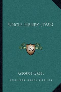 portada uncle henry (1922) (in English)