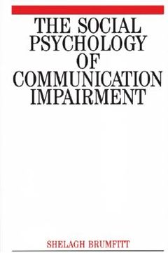 portada The Social Psychology of Communication Impairments (in English)