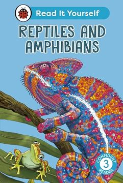 portada Reptiles and Amphibians: Read it Yourself - Level 3 Confident Reader (en Inglés)