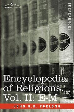 portada encyclopedia of religions - in three volumes, vol. ii: e-m