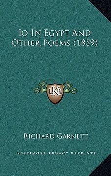 portada io in egypt and other poems (1859) (in English)