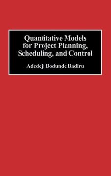 portada Quantitative Models for Project Planning, Scheduling, and Control
