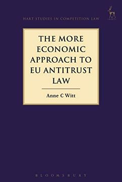portada The More Economic Approach to eu Antitrust law (Hart Studies in Competition Law) (in English)
