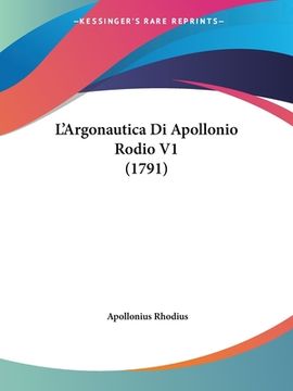 portada L'Argonautica Di Apollonio Rodio V1 (1791) (en Alemán)