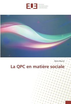 portada La QPC en matière sociale (French Edition)