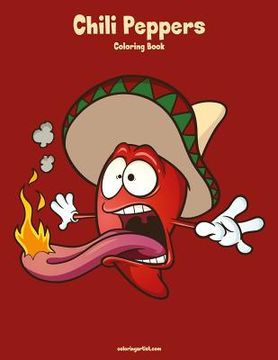 portada Chili Peppers Coloring Book 1 (in English)