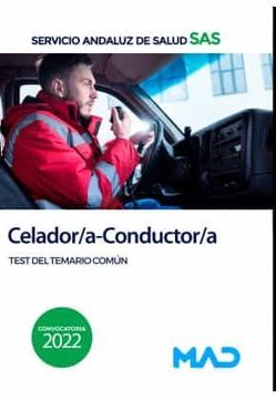portada Celador/A-Conductor/A del Servicio Andaluz de Salud. Test del Temario Comun