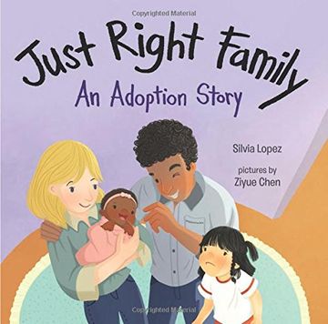 portada Just Right Family: An Adoption Story (in English)