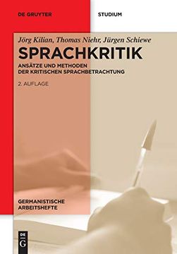 portada Sprachkritik: Ansätze und Methoden der Kritischen Sprachbetrachtung (in German)