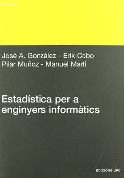 portada Estadística per a enginyers informàtics (Politext) (in Spanish)