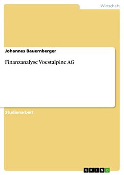 portada Finanzanalyse Voestalpine ag (en Alemán)