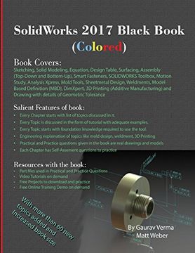 portada SolidWorks 2017 Black Book (Colored)