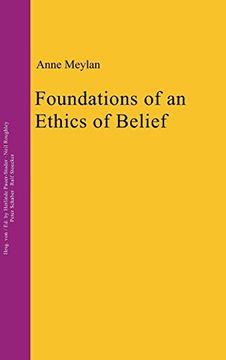 portada Foundations of an Ethics of Belief (Practical Philosophy) (en Inglés)