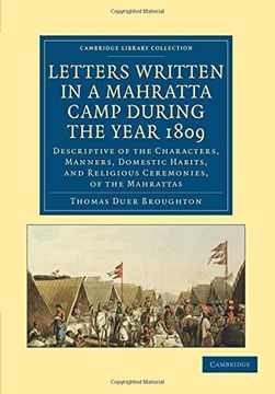 portada Letters Written in a Mahratta Camp During the Year 1809: Volume 2 (Cambridge Library Collection - South Asian History) (en Inglés)