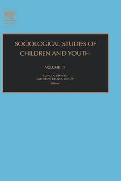 portada sociological studies of children and youth (in English)